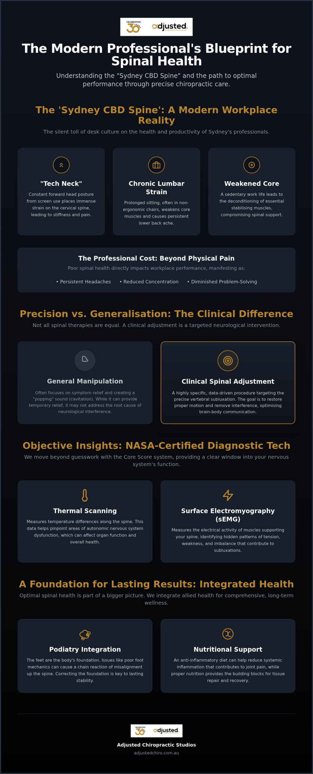 Professional Spinal Adjustment Sydney: Precision Care for CBD Health